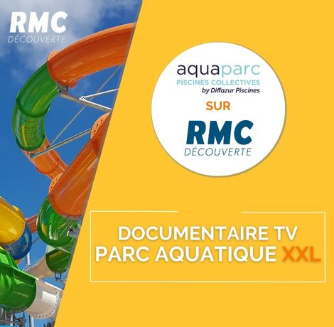 Construction de parcs aquatiques Aquaparc vu à la TV